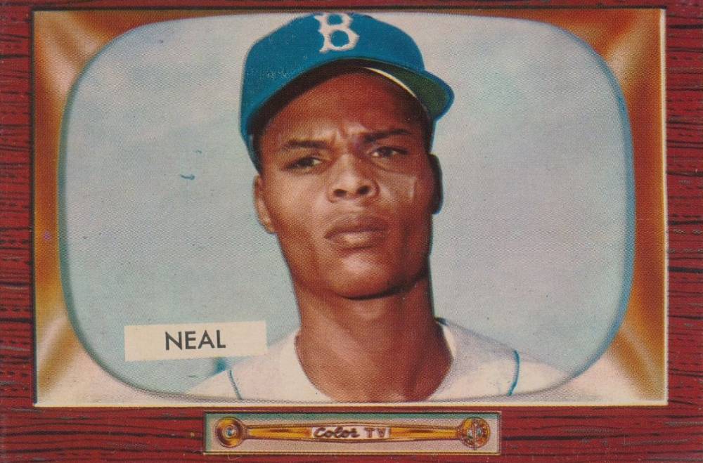 1955 Bowman Charles Neal #278 Baseball Card