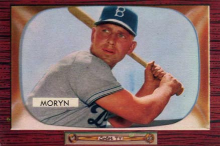 1955 Bowman Walt Moryn #261 Baseball Card