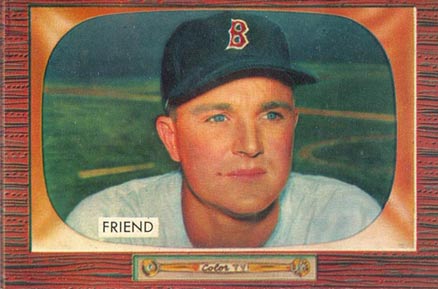 1955 Bowman Owen Friend #256 Baseball Card