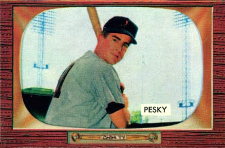 1955 Bowman John Pesky #241 Baseball Card