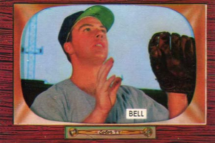 1955 Bowman Gus Bell #243 Baseball Card