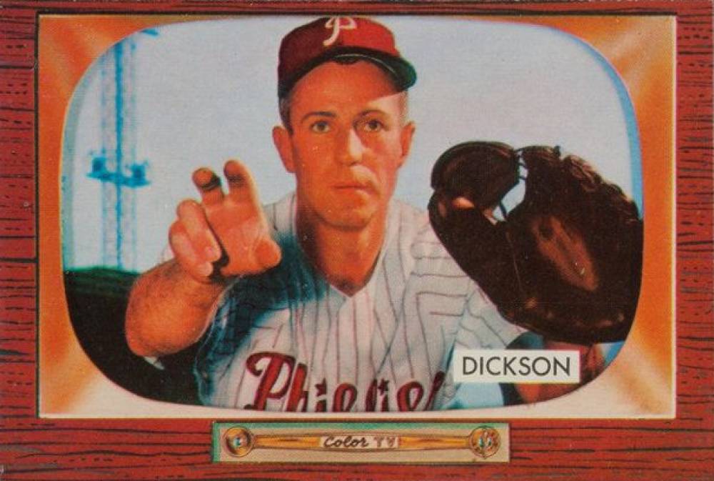 1955 Bowman Murray Dickson #236 Baseball Card