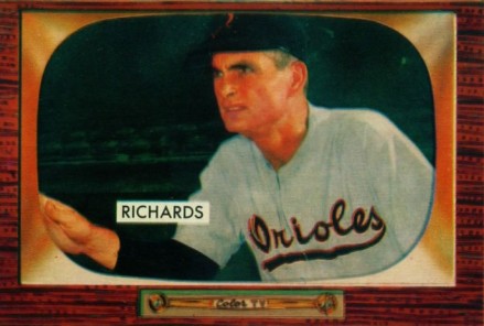 1955 Bowman Paul Richards #225 Baseball Card