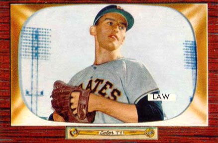 1955 Bowman Law #199 Baseball Card