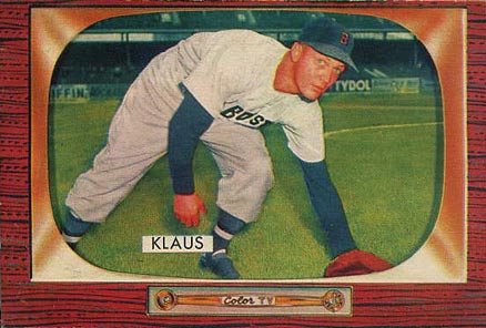 1955 Bowman Bill Klaus #150 Baseball Card