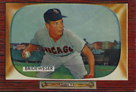 1955 Bowman Jim Brideweser #151 Baseball Card