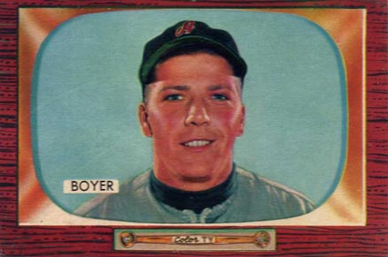1955 Bowman Cloyd Boyer #149 Baseball Card