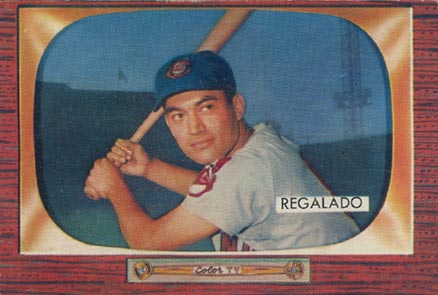 1955 Bowman Rudy Regalado #142 Baseball Card