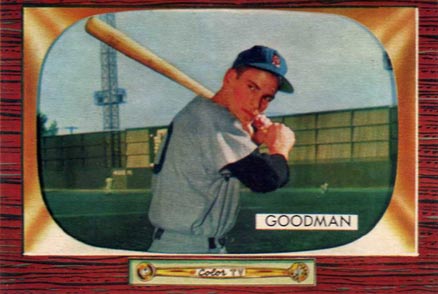 1955 Bowman Billy Goodman #126 Baseball Card