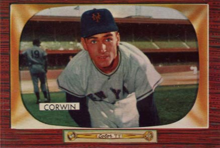 1955 Bowman Al Corwin #122 Baseball Card