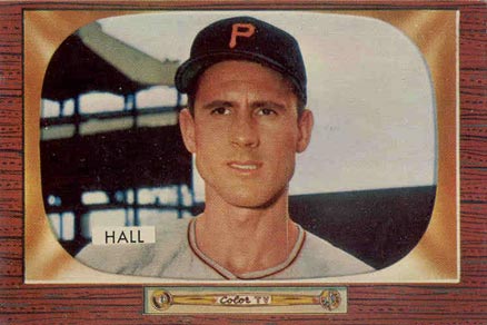 1955 Bowman Bob Hall #113 Baseball Card