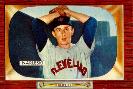 1955 Bowman Ray Narleski #96 Baseball Card