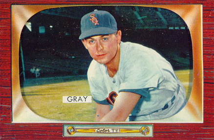 1955 Bowman Ted Gray #86 Baseball Card