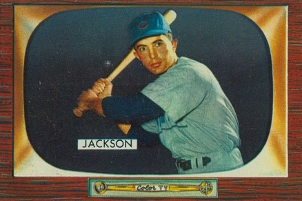 1955 Bowman Randy Jackson #87 Baseball Card