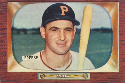 1955 Bowman George Freese #84 Baseball Card