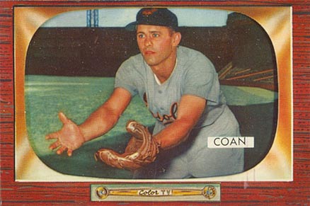 1955 Bowman Gil Coan #78 Baseball Card