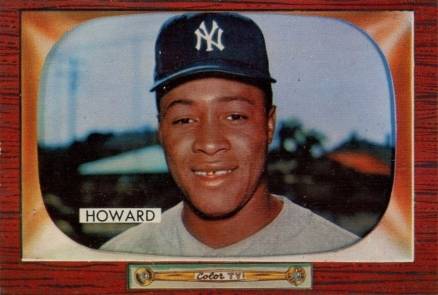 1955 Bowman Elston Howard #68 Baseball Card