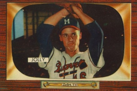 1955 Bowman Dave Jolly #71 Baseball Card