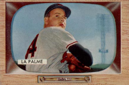 1955 Bowman Paul LaPalme #61 Baseball Card