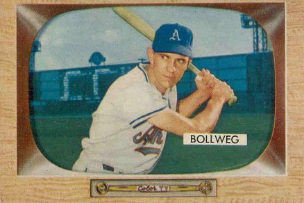 1955 Bowman Don Bollweg #54 Baseball Card