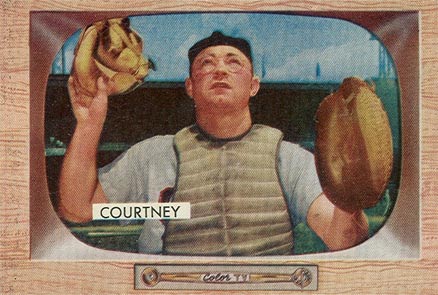 1955 Bowman Clint Courtney #34 Baseball Card