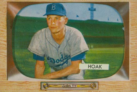1955 Bowman Don Hoak #21 Baseball Card