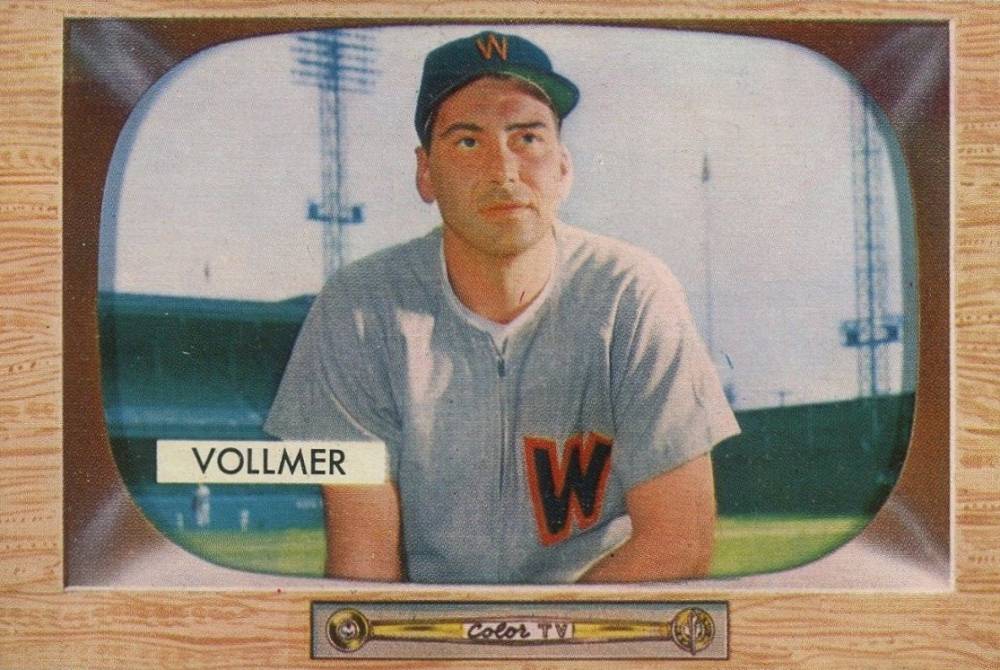 1955 Bowman Clyde Vollmer #13 Baseball Card