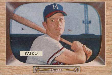 1955 Bowman Andy Pafko #12 Baseball Card