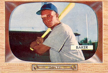 1955 Bowman Gene Baker #7 Baseball Card