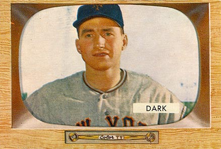 1955 Bowman Al Dark #2 Baseball Card