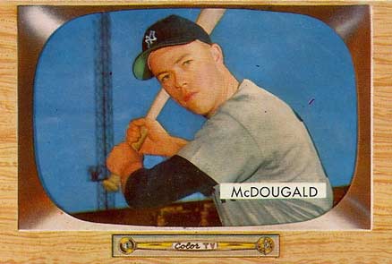 1955 Bowman Gil McDougald #9 Baseball Card