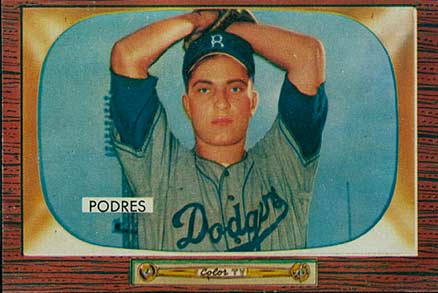 1955 Bowman John Podres #97 Baseball Card