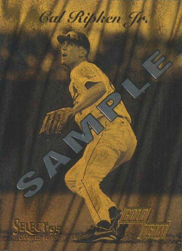 1995 Select Certified Gold Team Cal Ripken Jr. #3 Baseball Card