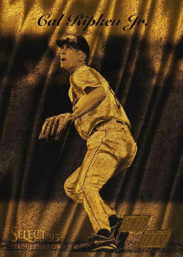 1995 Select Certified Gold Team Cal Ripken Jr. #3 Baseball Card