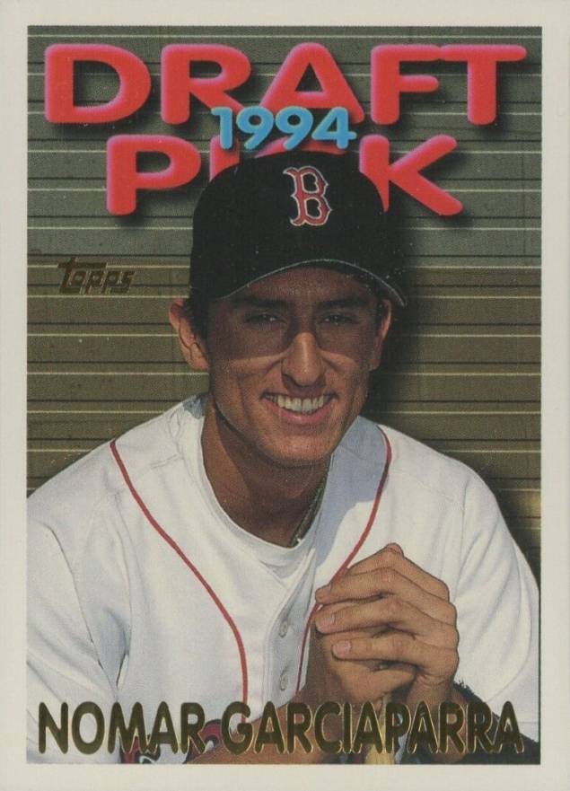 1995 Topps Nomar Garciaparra #587 Baseball Card