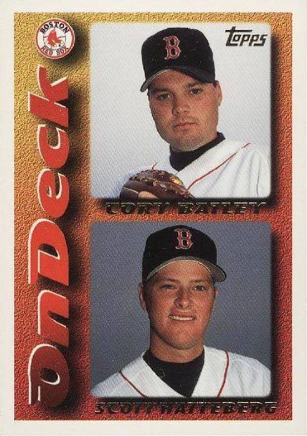 1995 Topps Cory Bailey/Scott Hatteberg #632 Baseball Card