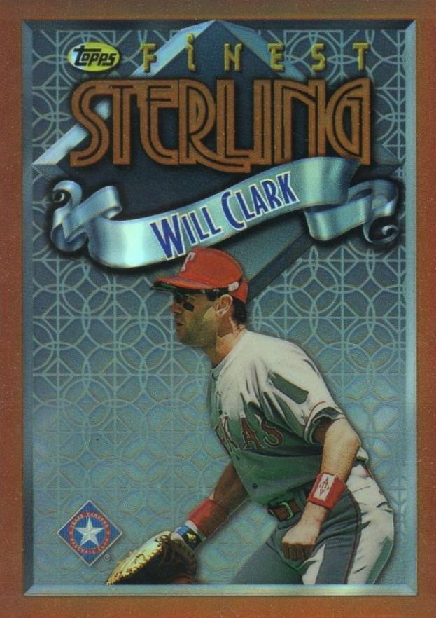 1996 Finest Will Clark #149 Baseball Card