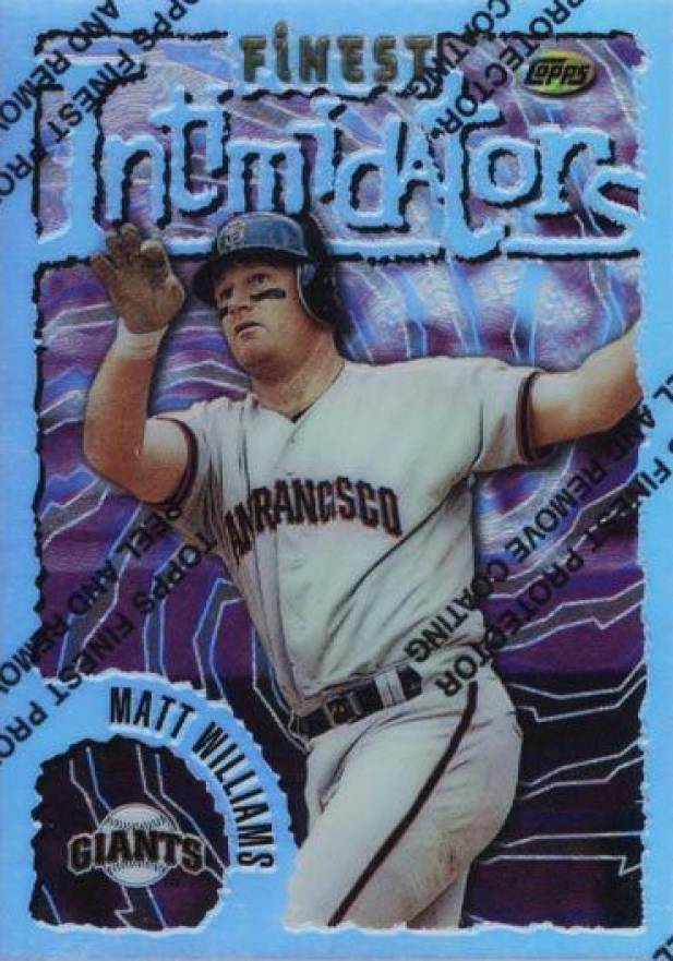 1996 Finest Matt Williams #14 Baseball Card