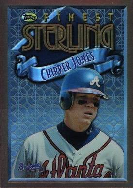 1996 Finest Chipper Jones #16 Baseball Card