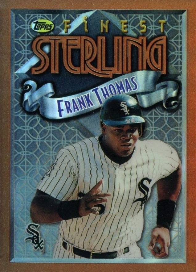 1996 Finest Frank Thomas #48 Baseball Card