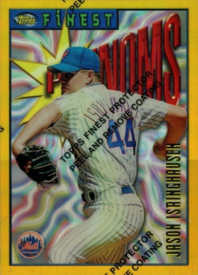 1996 Finest Jason Isringhausen #51 Baseball Card