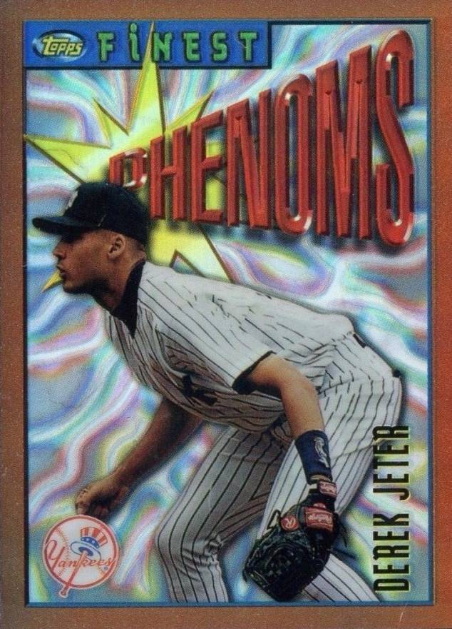 1996 Finest Derek Jeter #92 Baseball Card
