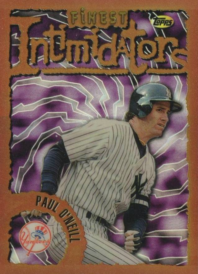1996 Finest Paul O'Neill #93 Baseball Card
