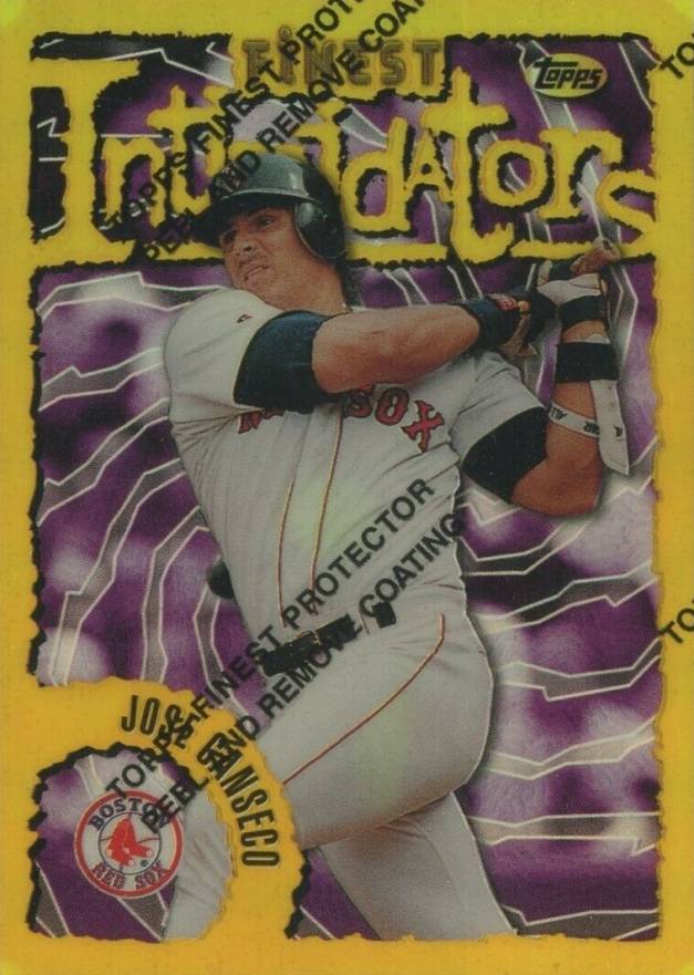 1996 Finest Jose Canseco #117 Baseball Card