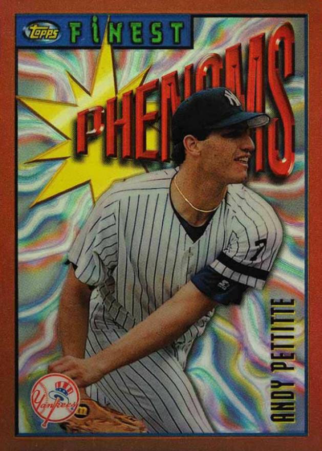 1996 Finest Andy Pettitte #122 Baseball Card