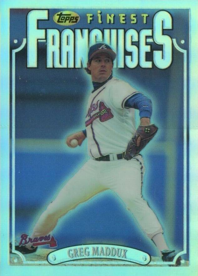 1996 Finest Greg Maddux #235 Baseball Card