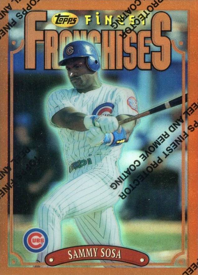 1996 Finest Sammy Sosa #257 Baseball Card