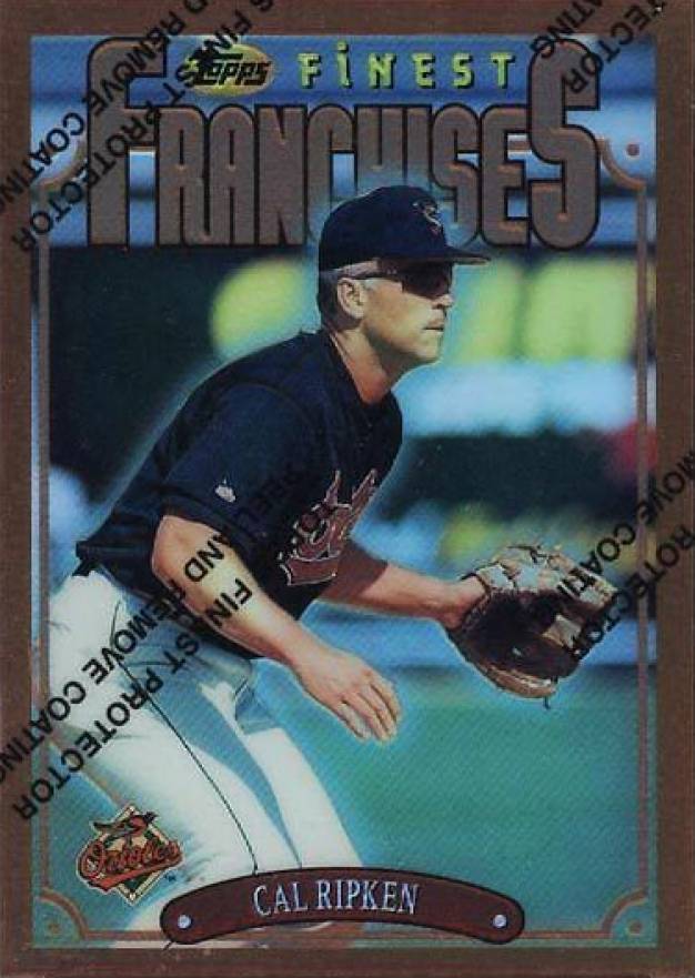 1996 Finest Cal Ripken Jr. #281 Baseball Card