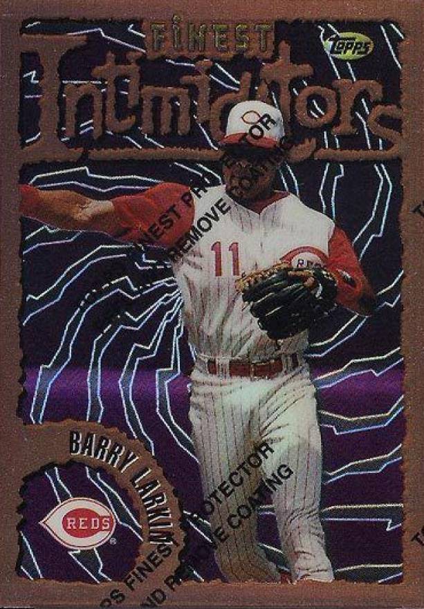1996 Finest Barry Larkin #167 Baseball Card