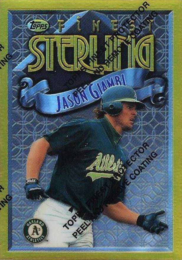 1996 Finest Jason Giambi #330 Baseball Card
